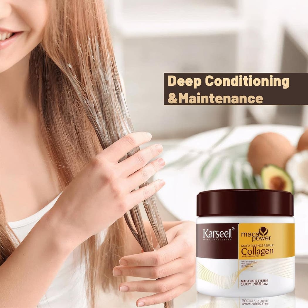 Karseell Collagen Hair Treatment Mask for Dry and Damaged Hair - 500ml