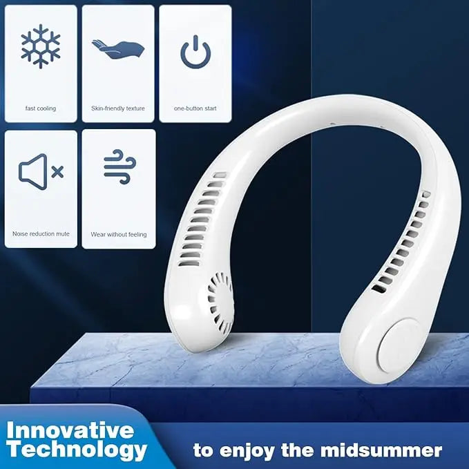 Electric Neck Fan with Cool Air