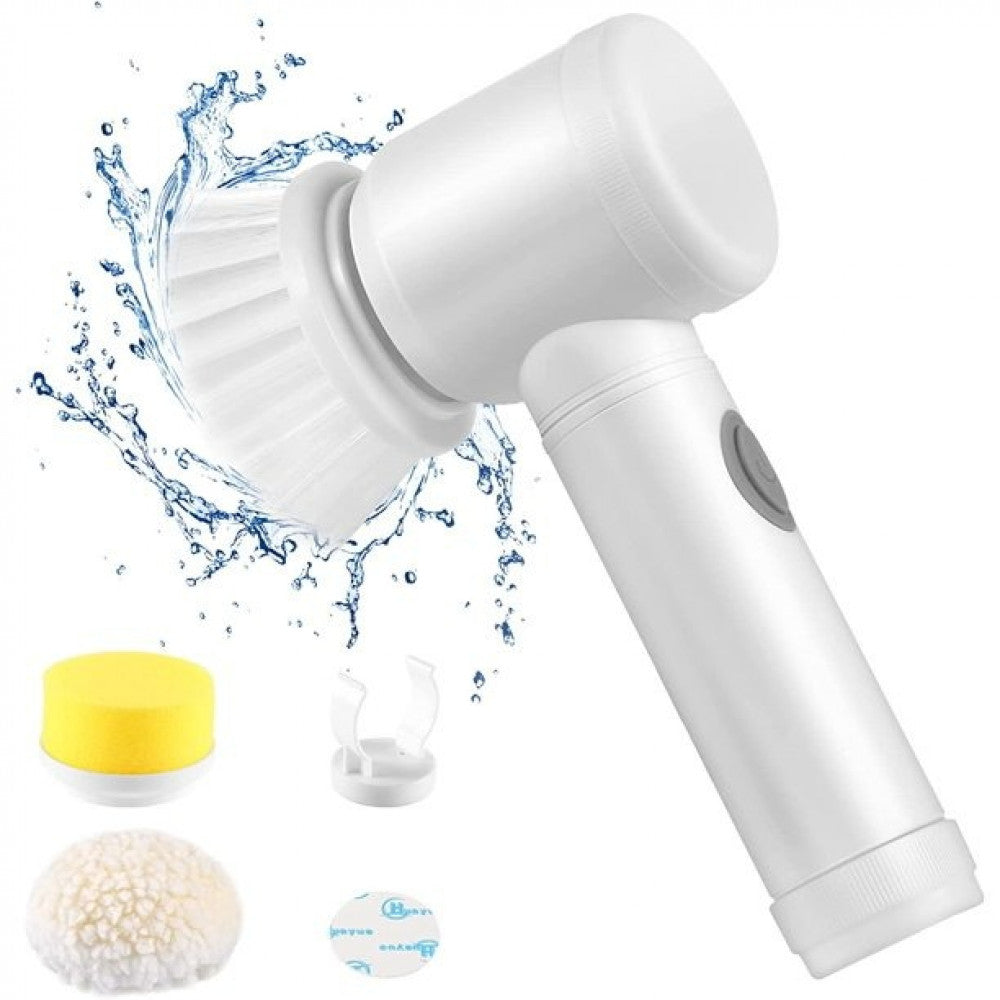 Magic cleaning brush 5 in 1 rechargeable electric scrubber