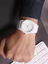 White Arabic Aura Watch