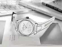 White Arabic Aura Watch