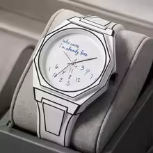 White Arabic Aura Watch