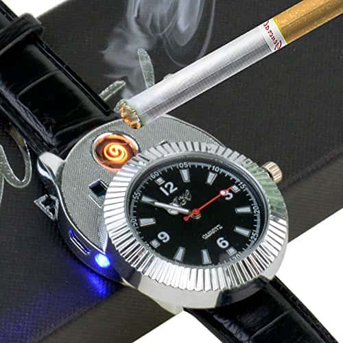 Watch with Electric Lighter