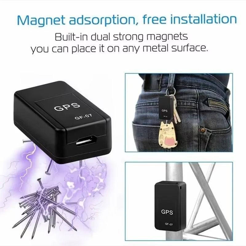 GPS Magnetic, up to 70 Days Battery - GPS Tracker for Every Vehicle, 4G LTE Car GPS Tracker with Strong Built-in Magnet for Easy Fixation on All Surfaces, Robust & Splash Proof Tracking Device