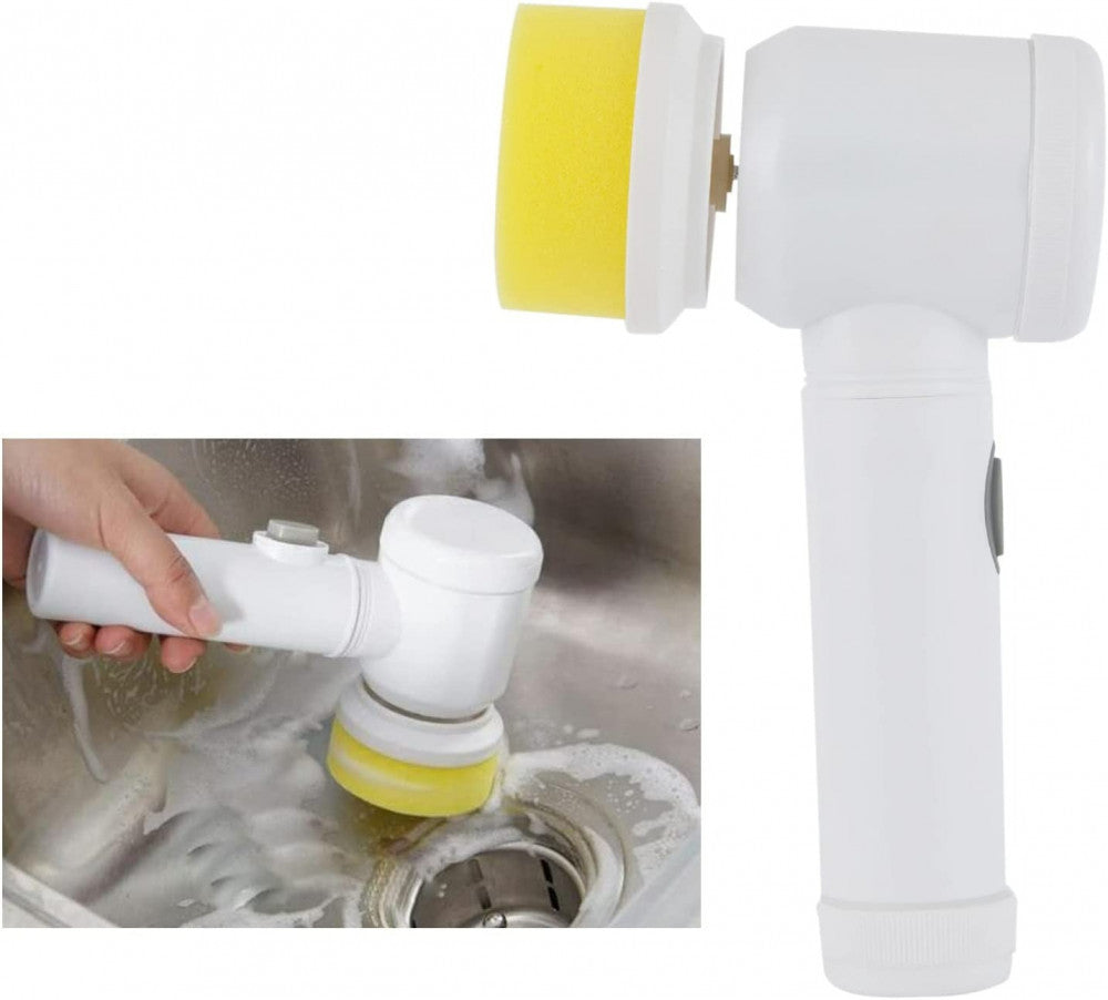 Magic cleaning brush 5 in 1 rechargeable electric scrubber