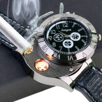 Watch with Electric Lighter
