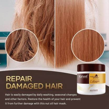Karseell Collagen Hair Treatment Mask for Dry and Damaged Hair - 500ml