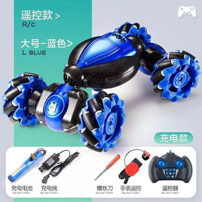 Gesture Sensing Deformation Remote Control Car for Children, Rechargeable Off-Road Vehicle, Climbing Race Car, 3.7V